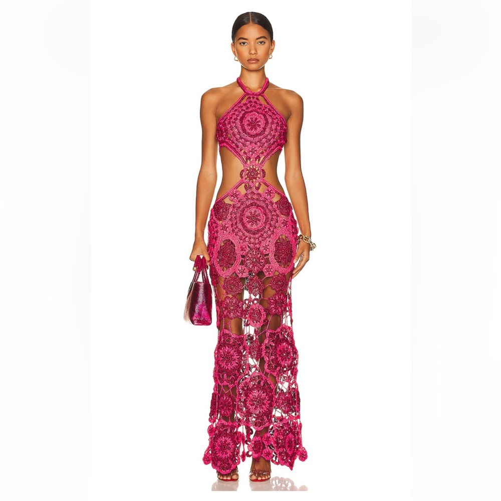 $2,400 Cult Gaia Accalia Gown XS